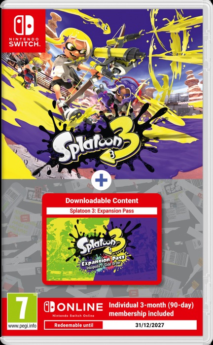 Splatoon 3 + Expansion Nintendo Switch játékszoftver