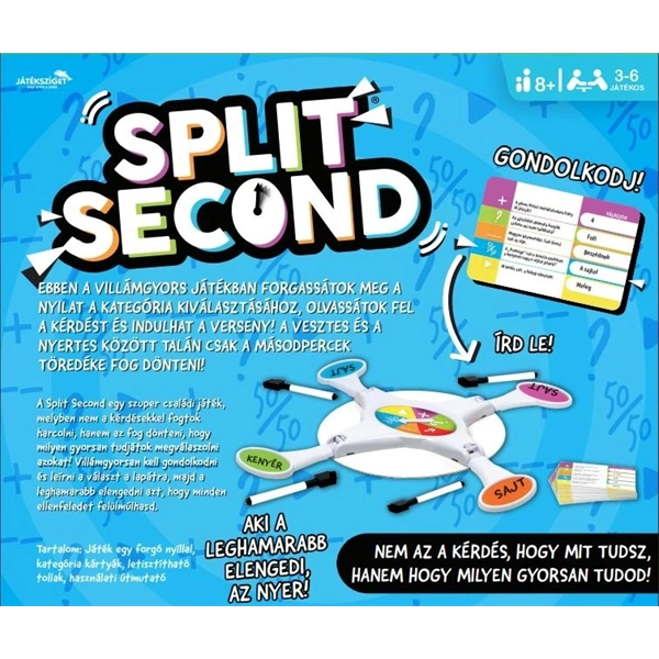 Split Second a villámgyors válaszok játéka