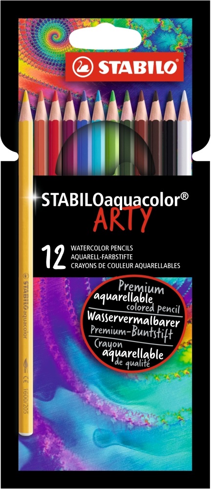 Stabilo ARTY Aquacolor 12db-os színesceruza készlet
