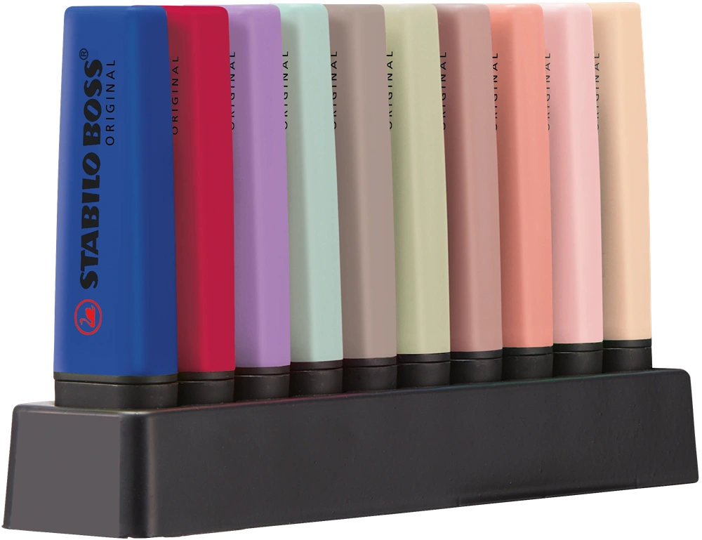 Stabilo BOSS ORIGINAL NatureCOLORS Wildflowers Edition 10 db-os szövegkiemelő készlet