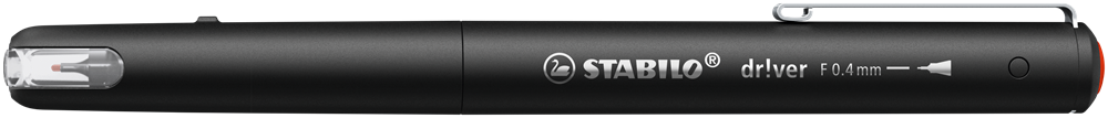 Stabilo Driver 1088 fine piros prémium tűfilc