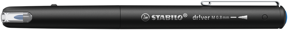 Stabilo Driver 1089 medium kék prémium rostirón