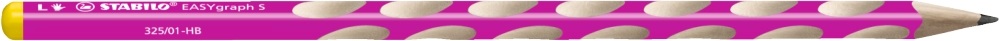 Stabilo Easy Slim HB balkezes pink grafitceruza