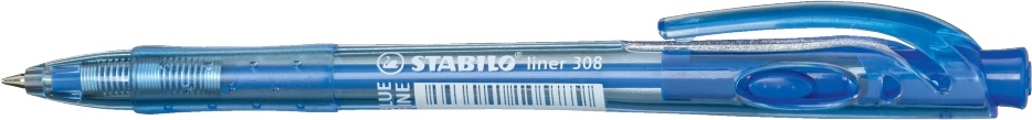 Stabilo Liner 308 kék golyóstoll