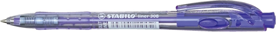Stabilo Liner 308 lila golyóstoll