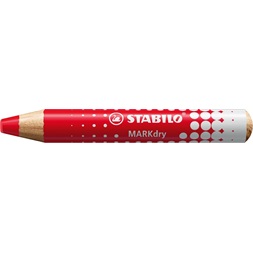 Stabilo MARKdry táblákhoz és flipchartokhoz vastag piros táblaceruza