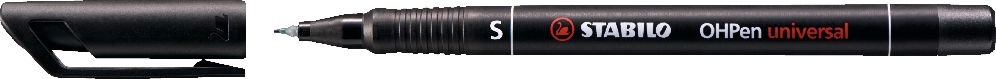 Stabilo OHPen 841"S" 10db/csomag fekete permanent marker