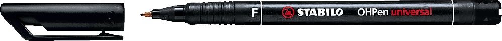 Stabilo OHPen 842"F" 10db/csomag fekete permanent marker