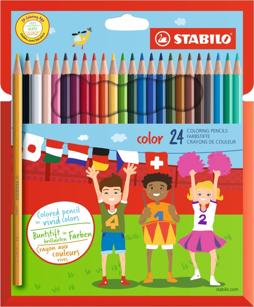 Stabilo Paul 24db-os színesceruza készlet