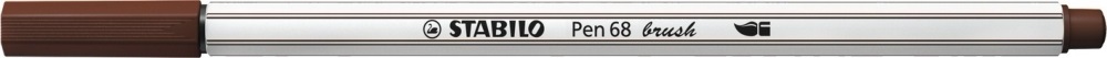 Stabilo Pen 68 brush barna ecsetfilc