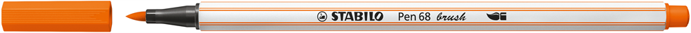 Stabilo Pen 68 brush élénk narancs ecsetfilc