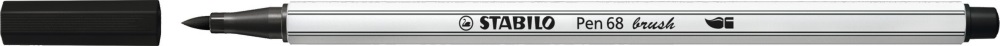 Stabilo Pen 68 brush fekete ecsetfilc