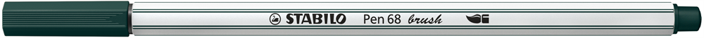 Stabilo Pen 68 brush földes zöld ecsetfilc
