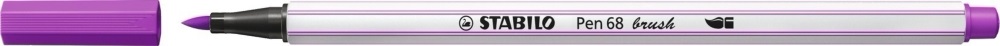 Stabilo Pen 68 brush lila ecsetfilc