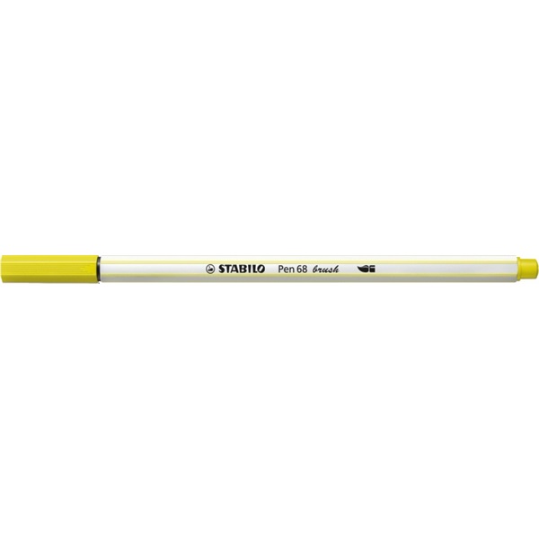 Stabilo Pen 68 brush neon sárga ecsetfilc