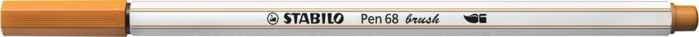 Stabilo Pen 68 brush okkersárga ecsetfilc