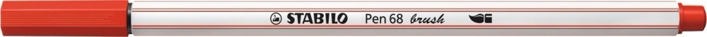 Stabilo Pen 68 brush piros ecsetfilc