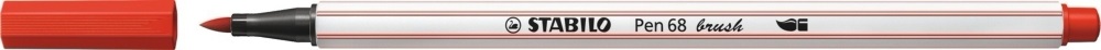 Stabilo Pen 68 brush piros ecsetfilc