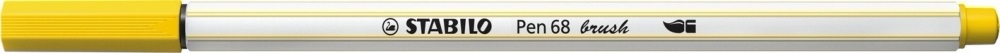 Stabilo Pen 68 brush sárga ecsetfilc
