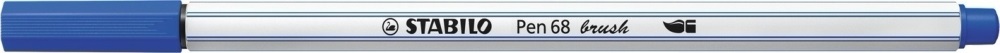 Stabilo Pen 68 brush tengerkék ecsetfilc