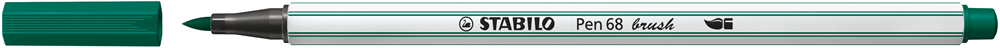 Stabilo Pen 68 brush türkiz zöld ecsetfilc