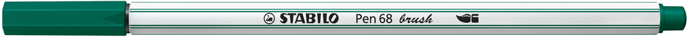 Stabilo Pen 68 brush türkiz zöld ecsetfilc