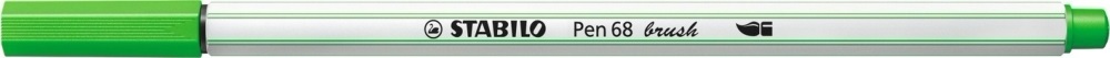 Stabilo Pen 68 brush világoszöld ecsetfilc