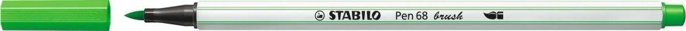 Stabilo Pen 68 brush világoszöld ecsetfilc