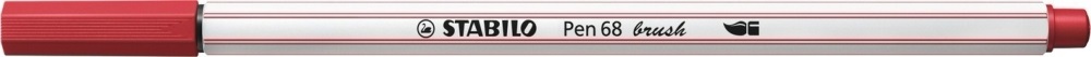 Stabilo Pen 68 brush vörös ecsetfilc