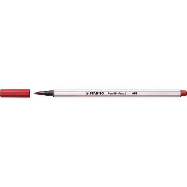 Stabilo Pen 68 brush vörös ecsetfilc