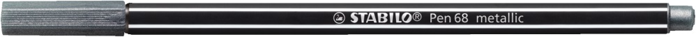 Stabilo Pen 68 metallic ezüst filctoll
