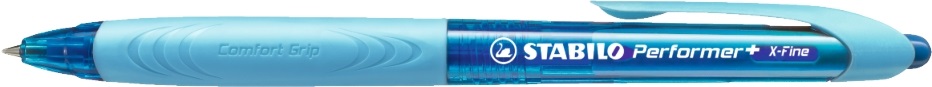 Stabilo Performer + 0,5mm XF kék golyóstoll