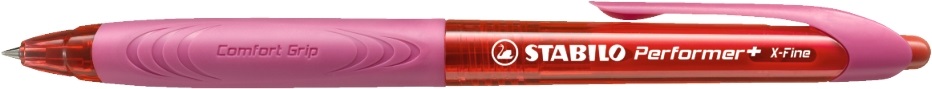 Stabilo Performer + 0,5mm XF piros/piros golyóstoll