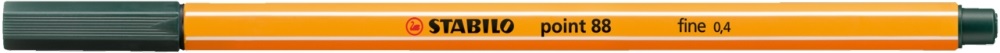 Stabilo Point 88/63 sötétzöld tűfilc