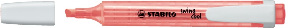 Stabilo Swing cool piros szövegkiemelő