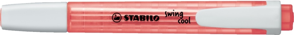 Stabilo Swing cool piros szövegkiemelő