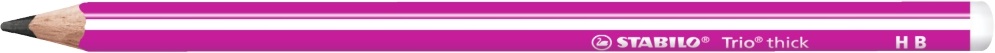 Stabilo Trio thick HB vastag pink grafitceruza