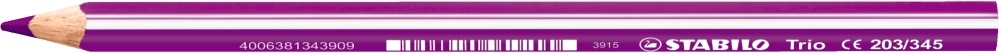 Stabilo Trio thick 203/345 lila vastag színes ceruza