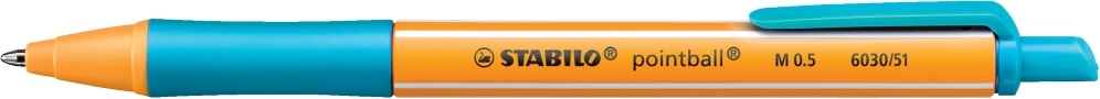 Stabilo pointball nyomógombos türkiz golyóstoll