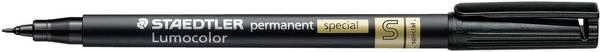 Staedtler Lumocolor permanent S fekete speciális marker