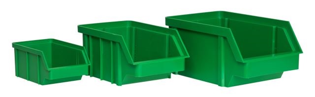 Stalflex BIN-M-G zöld színű közepes méretű tárolódoboz