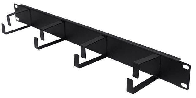 Stalflex CO19-1U-B 19" 1U fekete kábelrendező