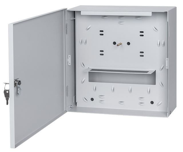 Stalflex PSN30-18D-FTTX-B fekete falra szerelhető üres optikai elosztódoboz