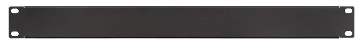Stalflex RP19-1U-B 19" 1U fekete takaró panel