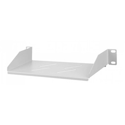 Stalflex RSF10-1U-150G 10" 1U 150mm mély 2 ponton rögzíthető szürke fix tálca