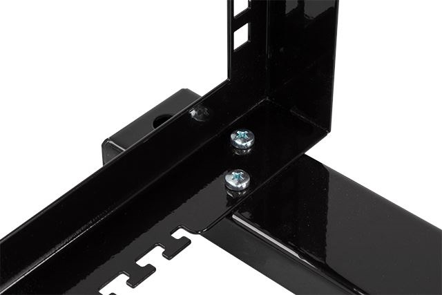 Stalflex STR19-2U-B 19" 2U fekete rack állvány