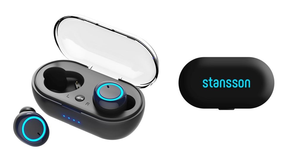 Stansson BH-400-BL True Wireless Bluetooth fekete fülhallgató