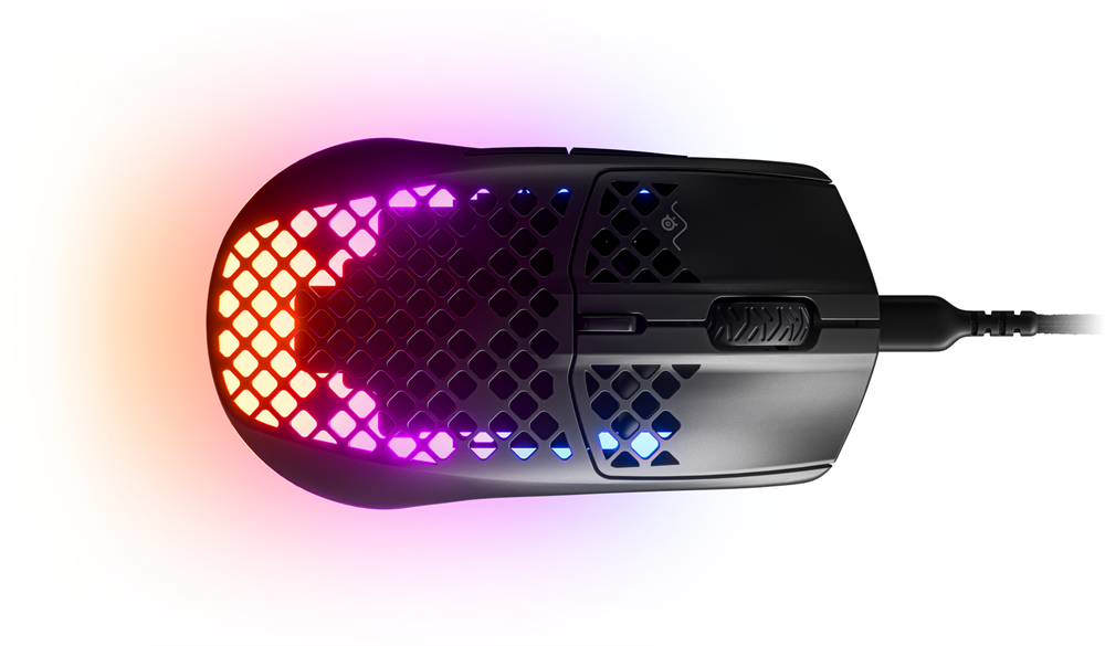 SteelSeries Aerox 3 (2022) Onyx fekete optikai gamer egér