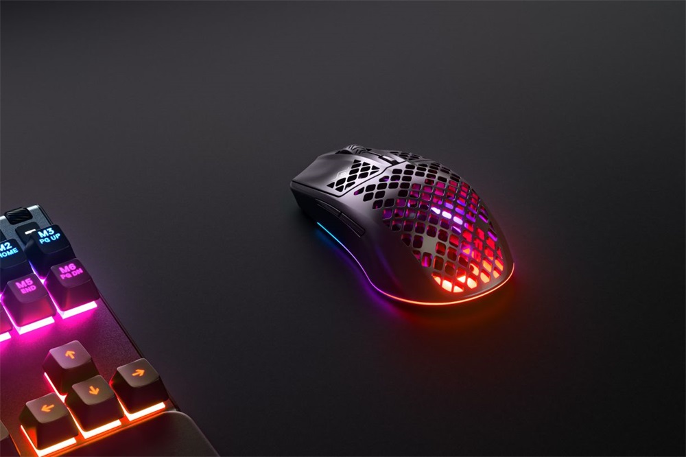 SteelSeries Aerox 3 (2022) Onyx wireless fekete optikai gamer egér (Újracsomagolt)