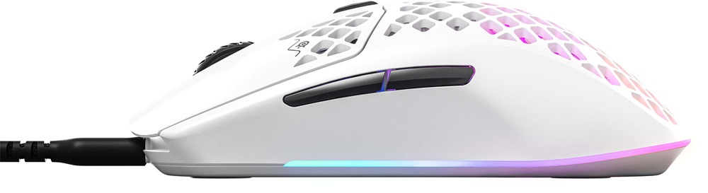 SteelSeries Aerox 3 (2022) Snow fehér optikai gamer egér